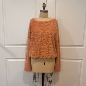 NWT - Fuzzy Pink Sweater